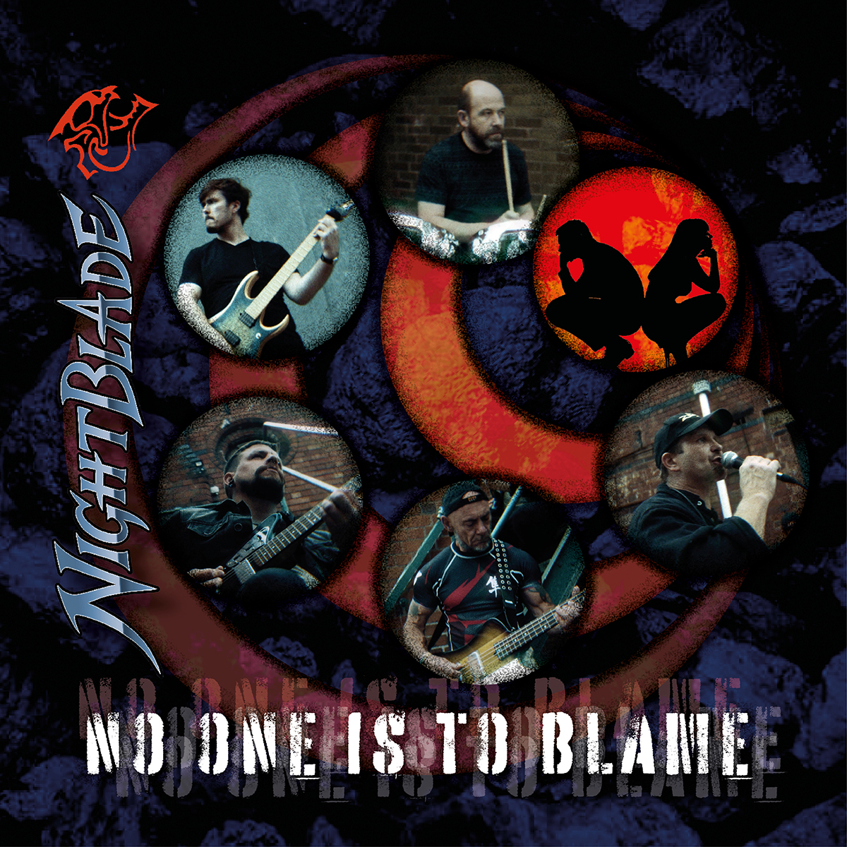 Nightblade - No One Is To Blame artwork